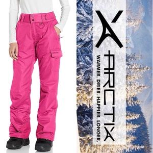 NWT Arctix Women’s Snowsport Cargo Pants Snow Ski Rose Pink M
